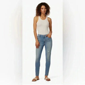 Joe’s Jeans Lisette Skinny High Rise Raw Hem